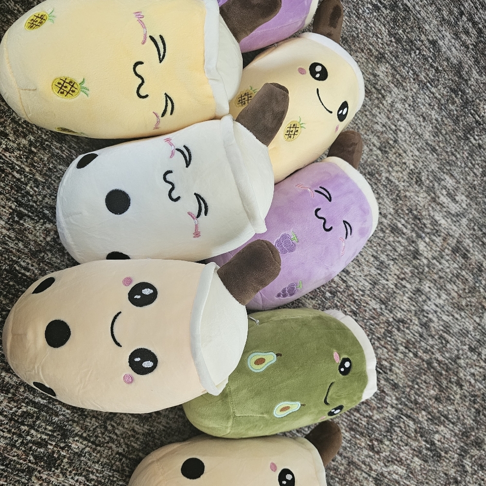 1pcs Boba tea plush toy 9.4"